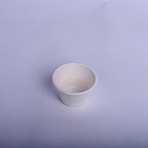 4oz 120ML FFSSC22000 Sauce Cup with Lid Molded Pulp Cups (2)