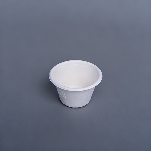 4oz 120ML FFSSC22000 Sauce Cup with Lid Molded Pulp Cups