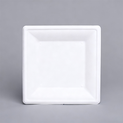 6 in. PFAS-Free Disposable Heavy Duty Square Plate Cake Plate