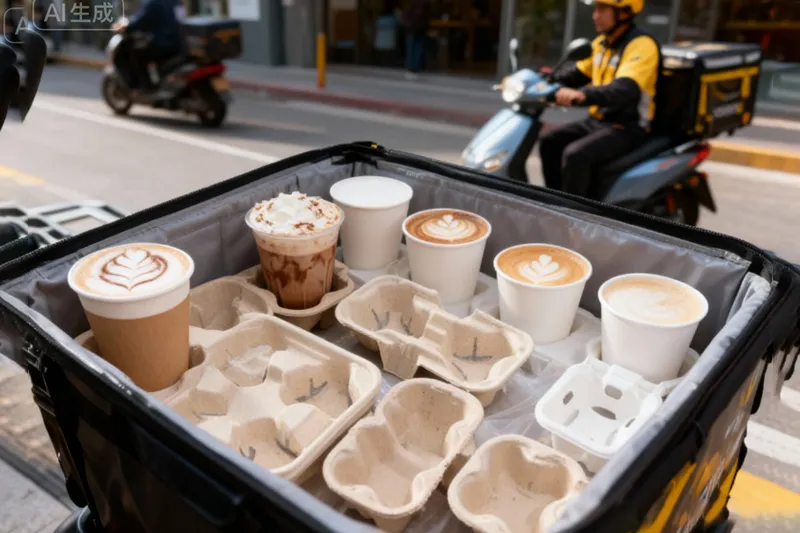 Bagasse Cups Holder Series 1