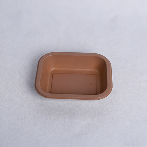 Colored Film-coated Compostable Deli Containers Food Serving Tray (2)