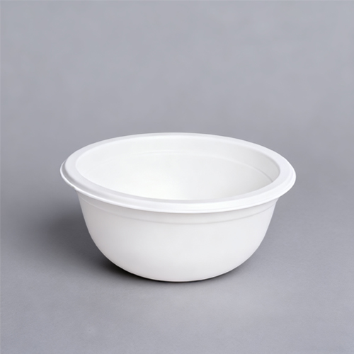 Compostable 500ml 16oz Sugarcane Bagasse Salad Round Bowl (5)