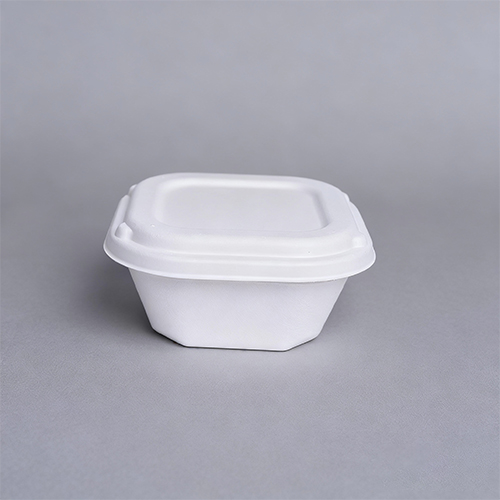 FSC MIX Fiber Factory Price 500ML Square Bowl with Lid Top (5)