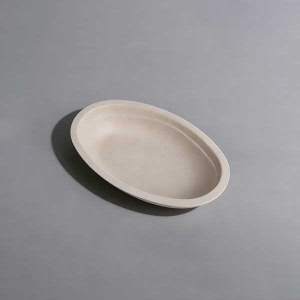 Long Fiesta Oval Serving Bowl Plastic Free Fruits Bowl 700ml