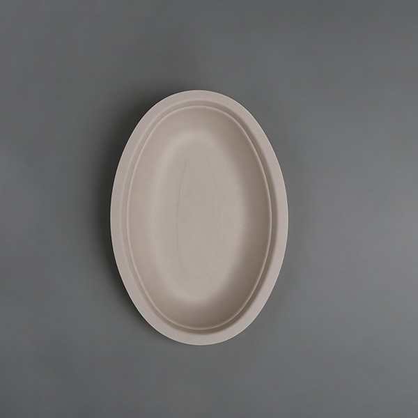 Long Fiesta Oval Serving Bowl Plastic Free Fruits Bowl 700ml